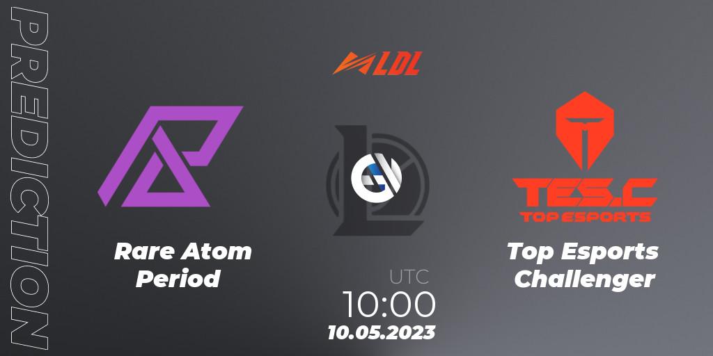 Prognoza Rare Atom Period - Top Esports Challenger. 10.05.2023 at 11:20, LoL, LDL 2023 - Regular Season - Stage 2