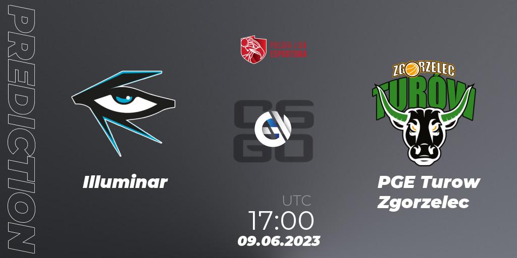 Prognoza Illuminar - PGE Turow Zgorzelec. 09.06.2023 at 17:00, Counter-Strike (CS2), Polish Esports League 2023 Split 2