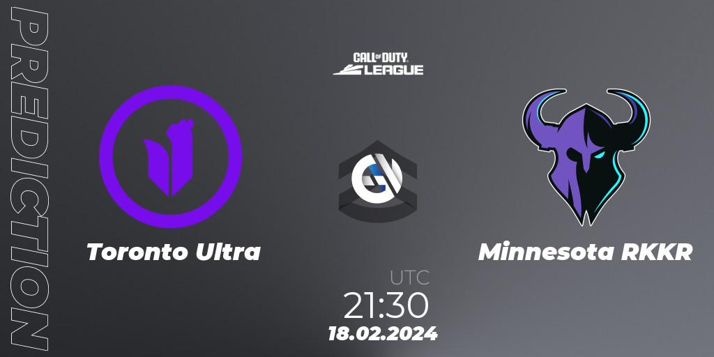 Prognoza Toronto Ultra - Minnesota RØKKR. 18.02.2024 at 21:30, Call of Duty, Call of Duty League 2024: Stage 2 Major Qualifiers