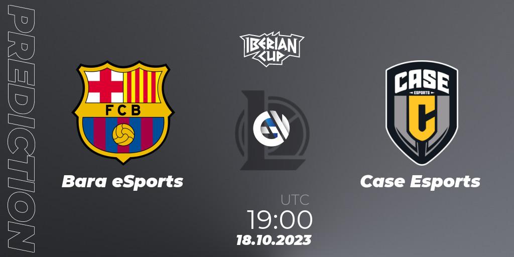 Prognoza Barça eSports - Case Esports. 18.10.2023 at 19:00, LoL, Iberian Cup 2023