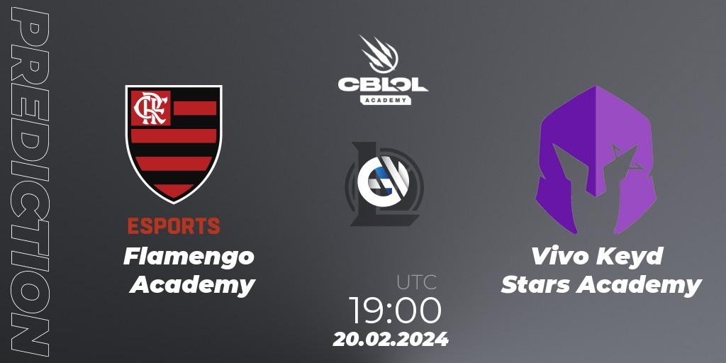 Prognoza Flamengo Academy - Vivo Keyd Stars Academy. 20.02.2024 at 19:00, LoL, CBLOL Academy Split 1 2024