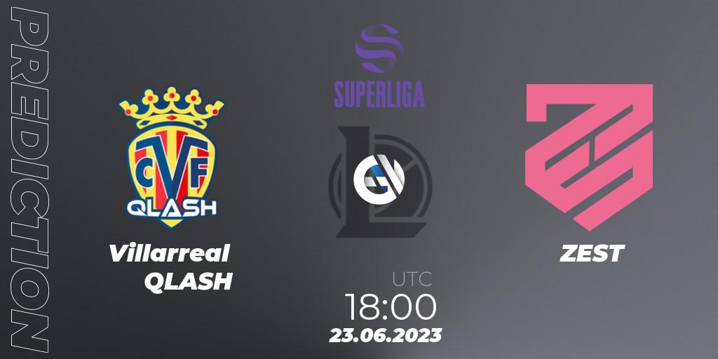 Prognoza Villarreal QLASH - ZEST. 23.06.23, LoL, LVP Superliga 2nd Division 2023 Summer
