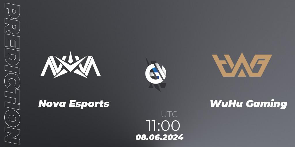 Prognoza Nova Esports - WuHu Gaming. 08.06.2024 at 11:00, Wild Rift, Wild Rift Super League Summer 2024 - 5v5 Tournament Group Stage
