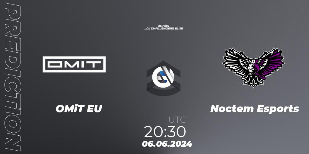 Prognoza OMiT EU - Noctem Esports. 06.06.2024 at 19:30, Call of Duty, Call of Duty Challengers 2024 - Elite 3: EU
