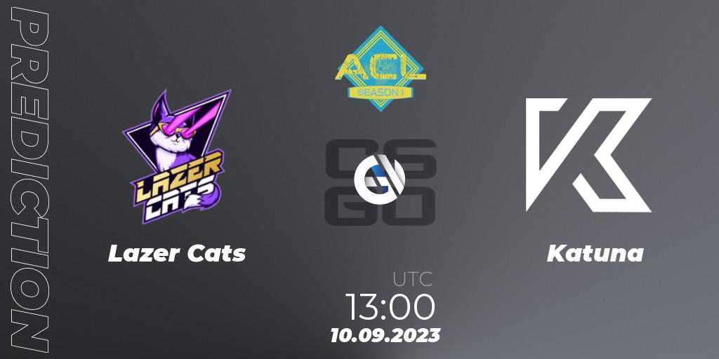 Prognoza Lazer Cats - Katuna. 10.09.23, CS2 (CS:GO), Arena Cyberclub League Season 1