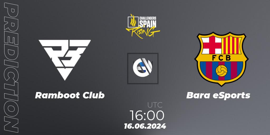 Prognoza Ramboot Club - Barça eSports. 16.06.2024 at 19:00, VALORANT, VALORANT Challengers 2024 Spain: Rising Split 2