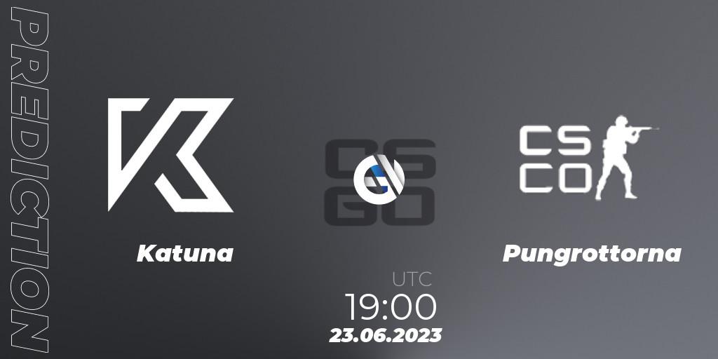 Prognoza Katuna - Pungrottorna. 23.06.2023 at 19:00, Counter-Strike (CS2), Preasy Summer Cup 2023