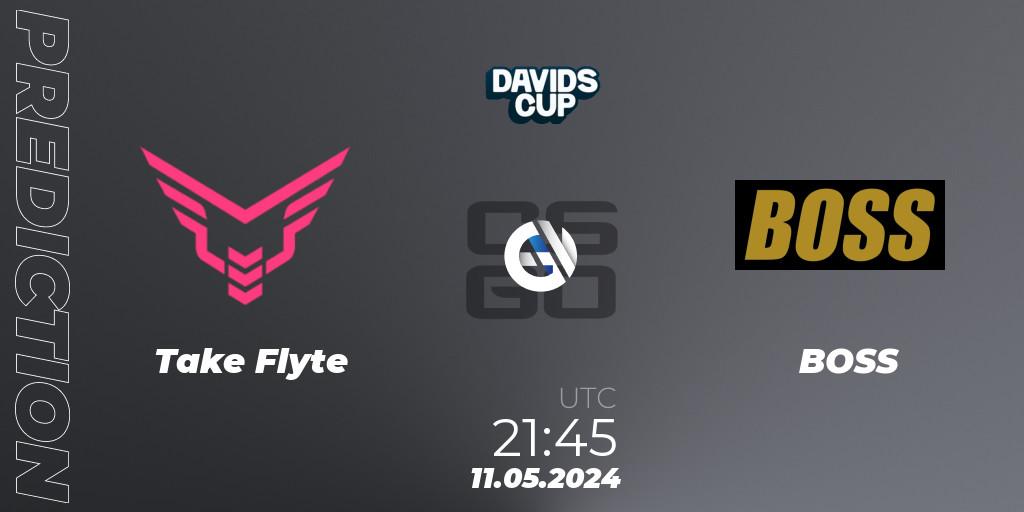 Prognoza Take Flyte - BOSS. 11.05.2024 at 21:45, Counter-Strike (CS2), David's Cup 2024
