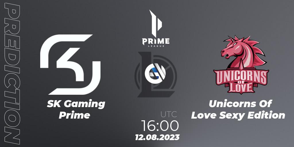 Prognoza SK Gaming Prime - Unicorns Of Love Sexy Edition. 12.08.2023 at 16:00, LoL, Prime League Summer 2023 - Playoffs