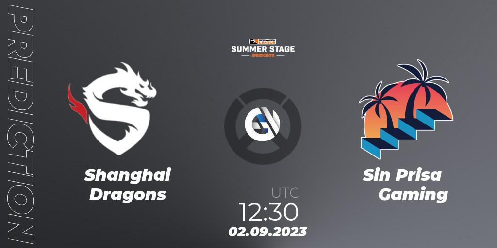 Prognoza Shanghai Dragons - Sin Prisa Gaming. 02.09.23, Overwatch, Overwatch League 2023 - Summer Stage Knockouts