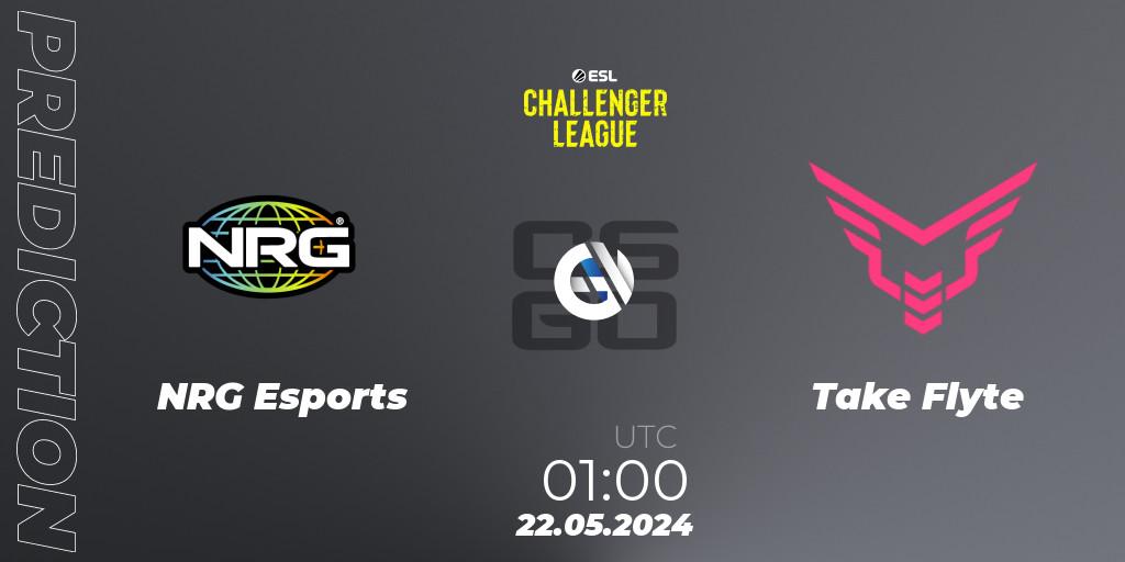 Prognoza NRG Esports - Take Flyte. 22.05.2024 at 01:00, Counter-Strike (CS2), ESL Challenger League Season 47: North America