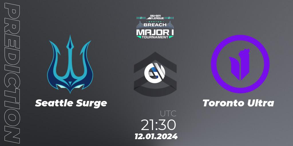 Prognoza Seattle Surge - Toronto Ultra. 12.01.2024 at 21:30, Call of Duty, Call of Duty League 2024: Stage 1 Major Qualifiers