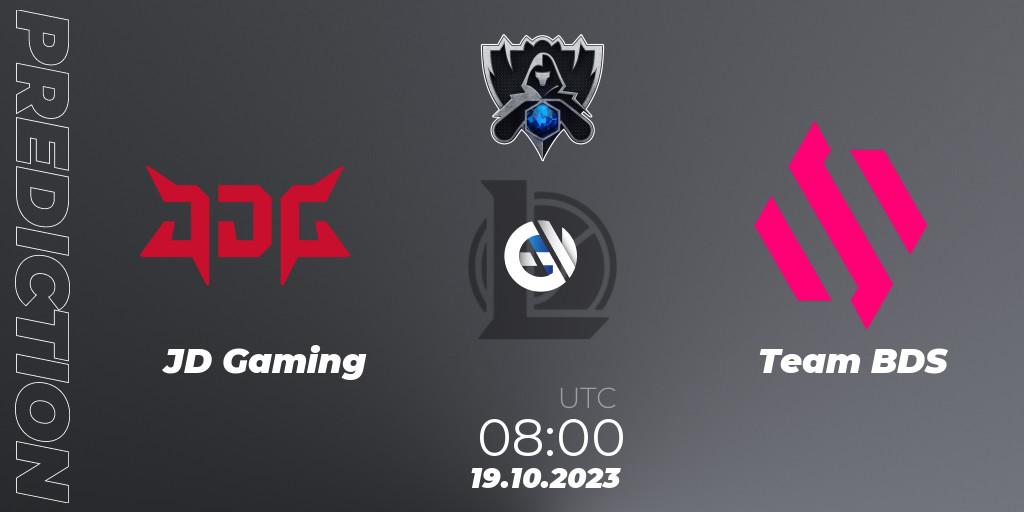 Prognoza JD Gaming - Team BDS. 19.10.23, LoL, Worlds 2023 LoL - Group Stage