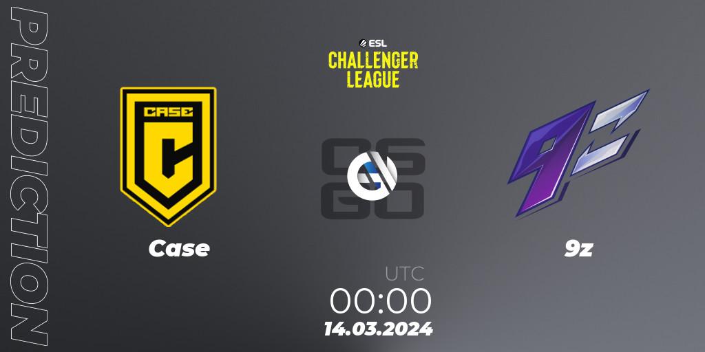 Prognoza Case - 9z. 01.05.2024 at 20:00, Counter-Strike (CS2), ESL Challenger League Season 47: South America