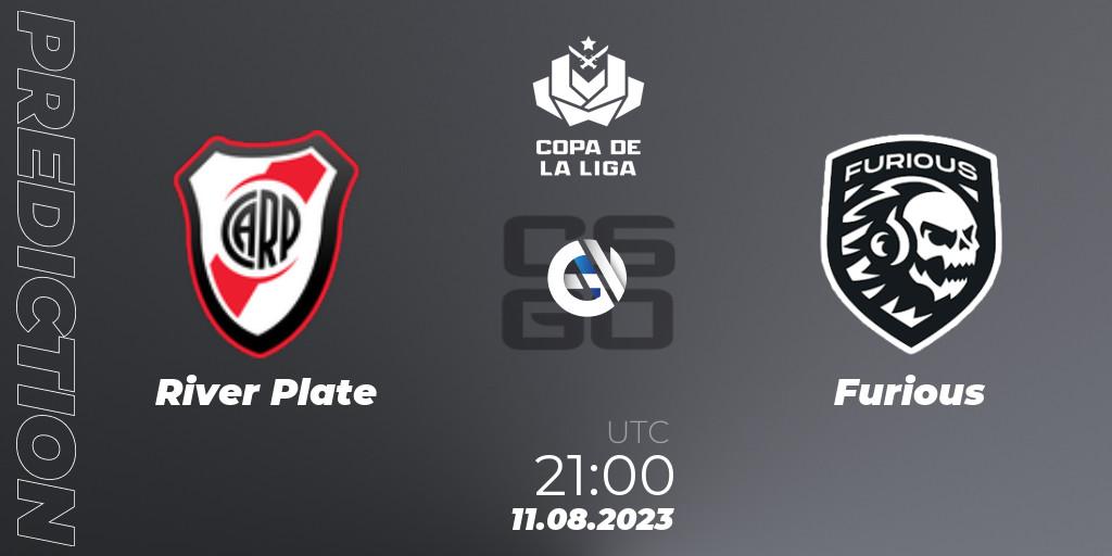Prognoza River Plate - Furious. 11.08.2023 at 21:00, Counter-Strike (CS2), La Copa de La Liga 2023