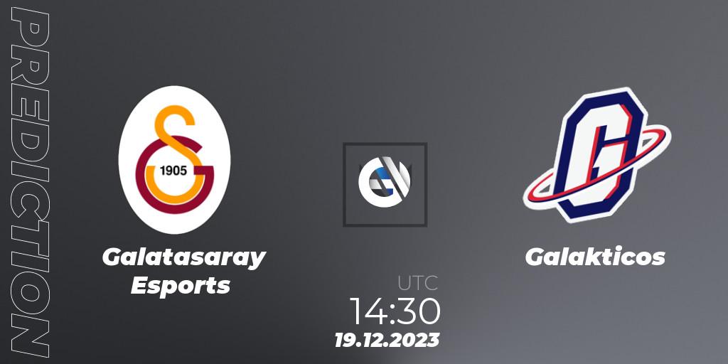 Prognoza Galatasaray Esports - Galakticos. 19.12.2023 at 14:30, VALORANT, Open Fire All Stars 2023
