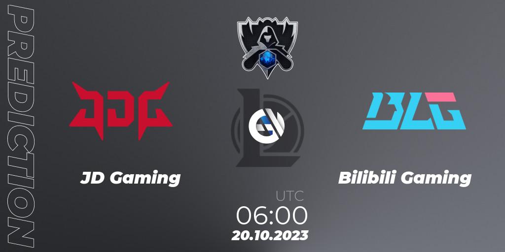 Prognoza JD Gaming - Bilibili Gaming. 20.10.23, LoL, Worlds 2023 LoL - Group Stage