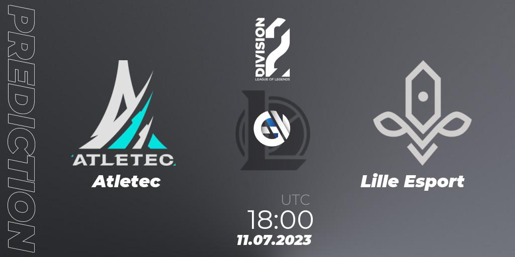 Prognoza Atletec - Lille Esport. 11.07.23, LoL, LFL Division 2 Summer 2023 - Group Stage