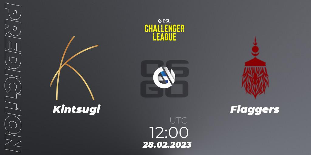 Prognoza Kintsugi - Flaggers. 28.02.23, CS2 (CS:GO), ESL Challenger League Season 44: Asia-Pacific