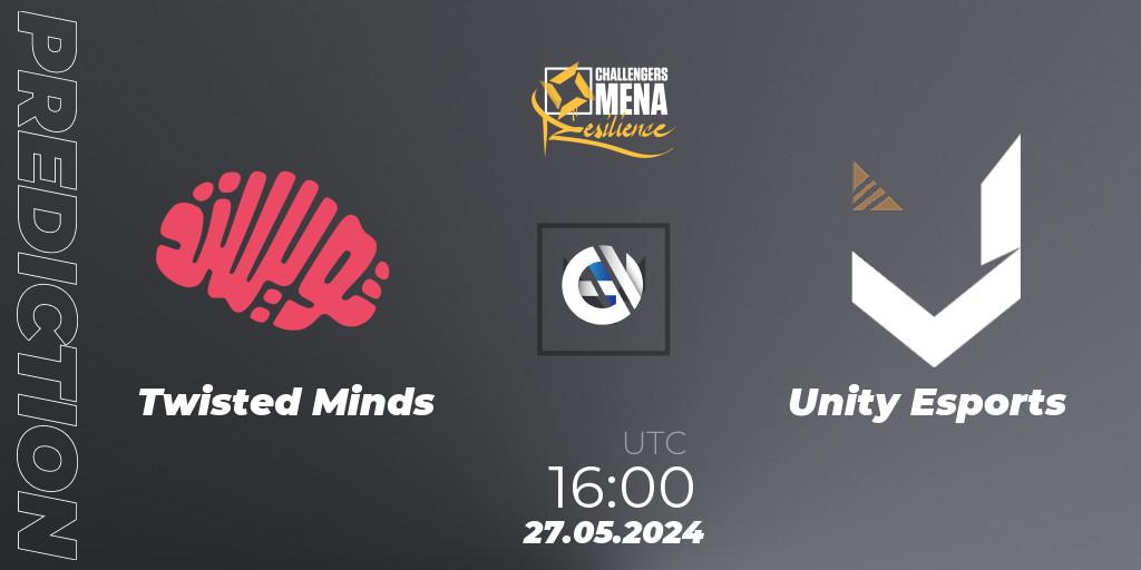 Prognoza Twisted Minds - Unity Esports. 27.05.2024 at 16:00, VALORANT, VALORANT Challengers 2024 MENA: Resilience Split 2 - GCC and Iraq