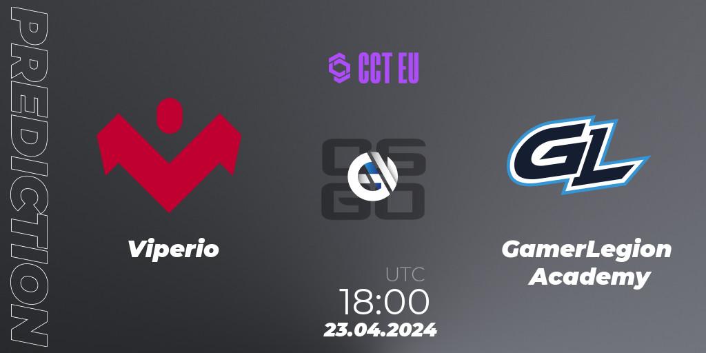 Prognoza Viperio - GamerLegion Academy. 23.04.24, CS2 (CS:GO), CCT Season 2 Europe Series 2 Closed Qualifier