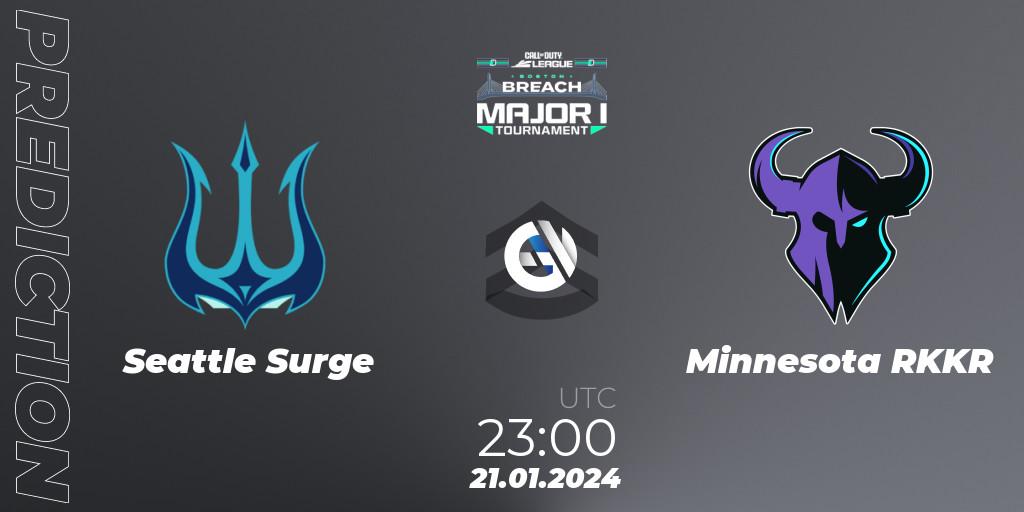 Prognoza Seattle Surge - Minnesota RØKKR. 20.01.2024 at 23:00, Call of Duty, Call of Duty League 2024: Stage 1 Major Qualifiers
