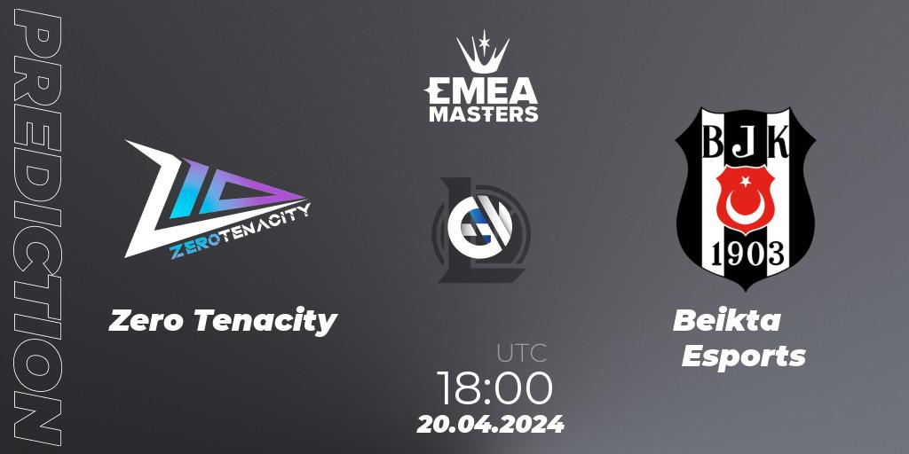 Prognoza Zero Tenacity - Beşiktaş Esports. 20.04.24, LoL, EMEA Masters Spring 2024 - Group Stage