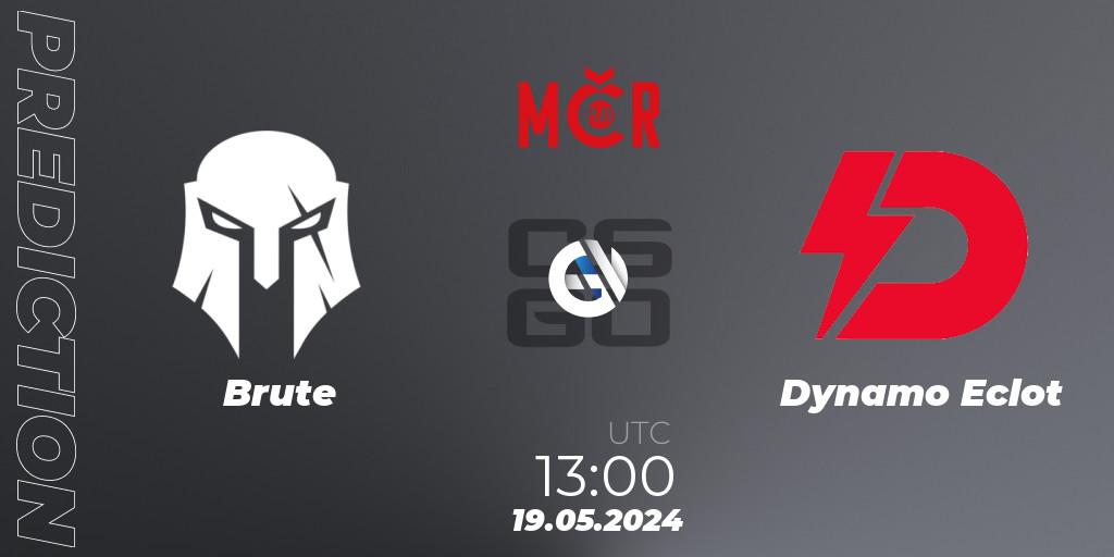Prognoza Brute - Dynamo Eclot. 19.05.2024 at 13:00, Counter-Strike (CS2), Tipsport Cup Spring 2024: Online Stage