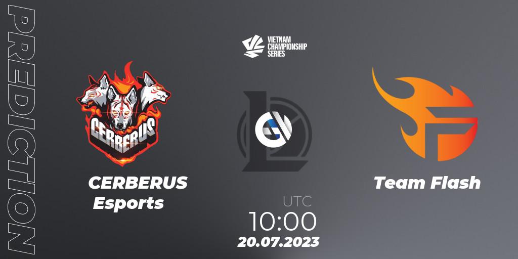 Prognoza CERBERUS Esports - Team Flash. 21.07.2023 at 10:00, LoL, VCS Dusk 2023