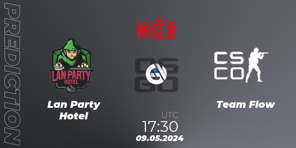 Prognoza Lan Party Hotel - Team Flow. 09.05.2024 at 16:45, Counter-Strike (CS2), Tipsport Cup Spring 2024: Closed Qualifier