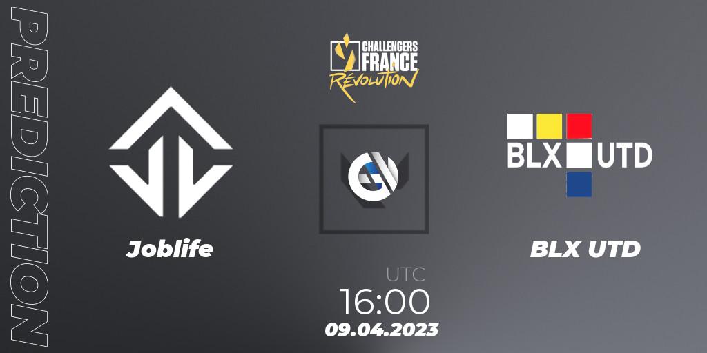 Prognoza Joblife - BLX UTD. 09.04.2023 at 16:00, VALORANT, VALORANT Challengers France: Revolution Split 2 - Regular Season