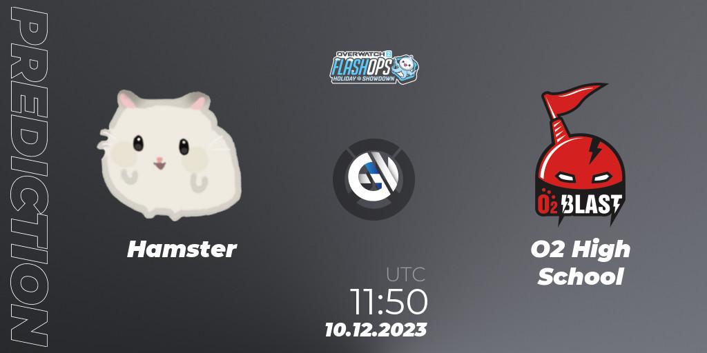 Prognoza Hamster - O2 High School. 10.12.2023 at 11:50, Overwatch, Flash Ops Holiday Showdown - APAC Finals