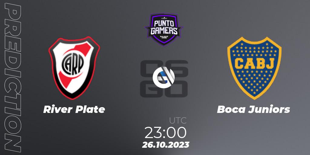 Prognoza River Plate - Boca Juniors. 26.10.23, CS2 (CS:GO), Punto Gamers Cup 2023