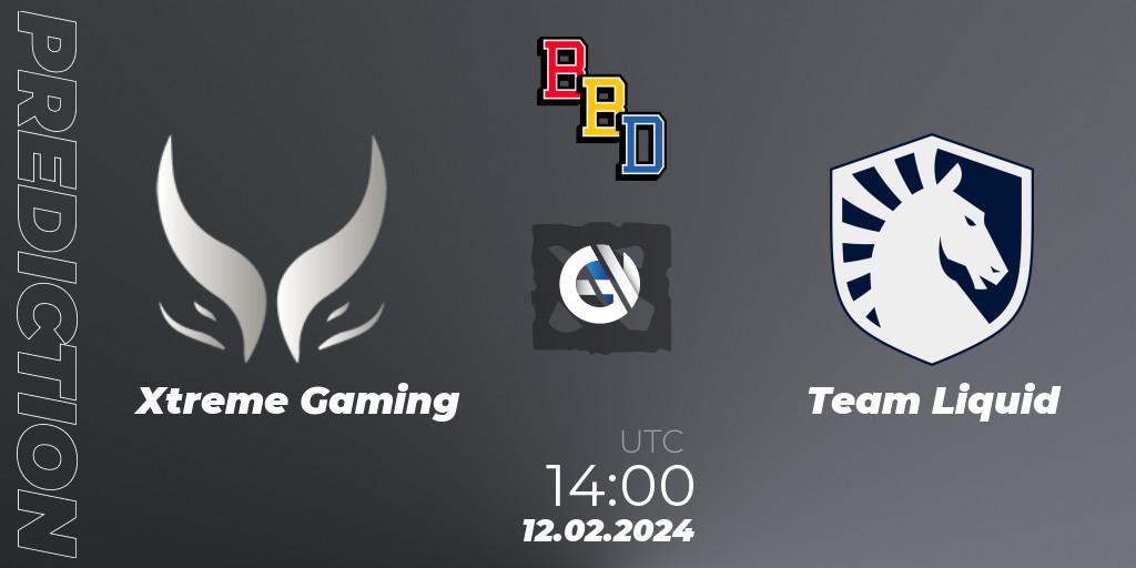 Prognoza Xtreme Gaming - Team Liquid. 12.02.24, Dota 2, BetBoom Dacha Dubai 2024