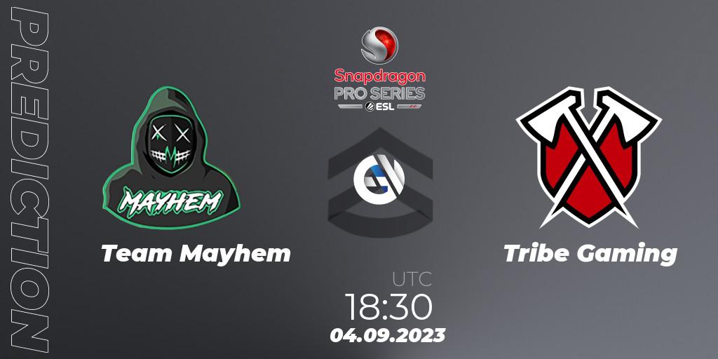 Prognoza Team Mayhem - Tribe Gaming. 04.09.2023 at 18:30, Call of Duty, Snapdragon Pro Series Season 3 North America