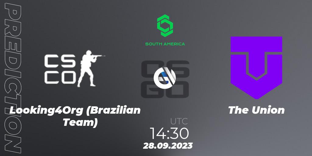 Prognoza Looking4Org (Brazilian Team) - Super Sangre Joven. 28.09.2023 at 14:30, Counter-Strike (CS2), CCT South America Series #12: Closed Qualifier