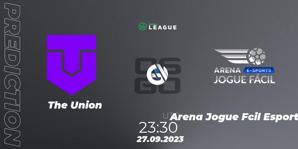 Prognoza The Union - Arena Jogue Fácil Esports. 29.09.23, CS2 (CS:GO), ESEA Season 46: Open Division - South America