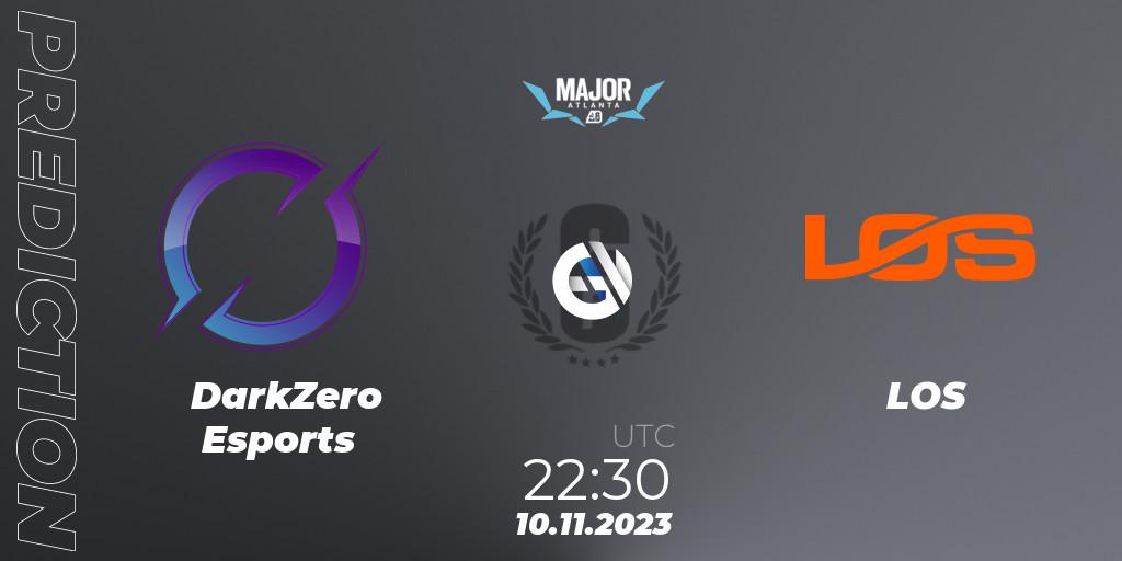 Prognoza DarkZero Esports - LOS. 10.11.2023 at 22:30, Rainbow Six, BLAST Major USA 2023
