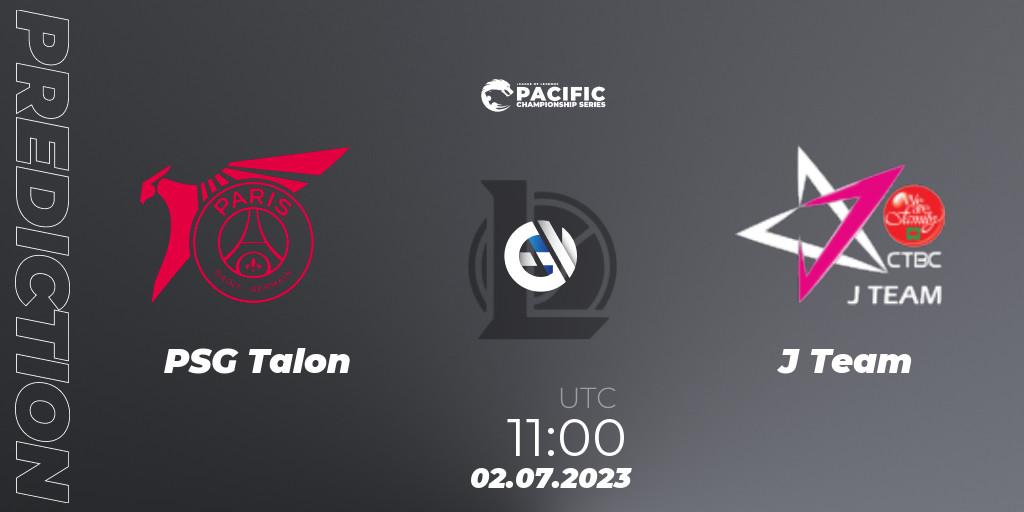 Prognoza PSG Talon - J Team. 02.07.2023 at 11:00, LoL, PACIFIC Championship series Group Stage