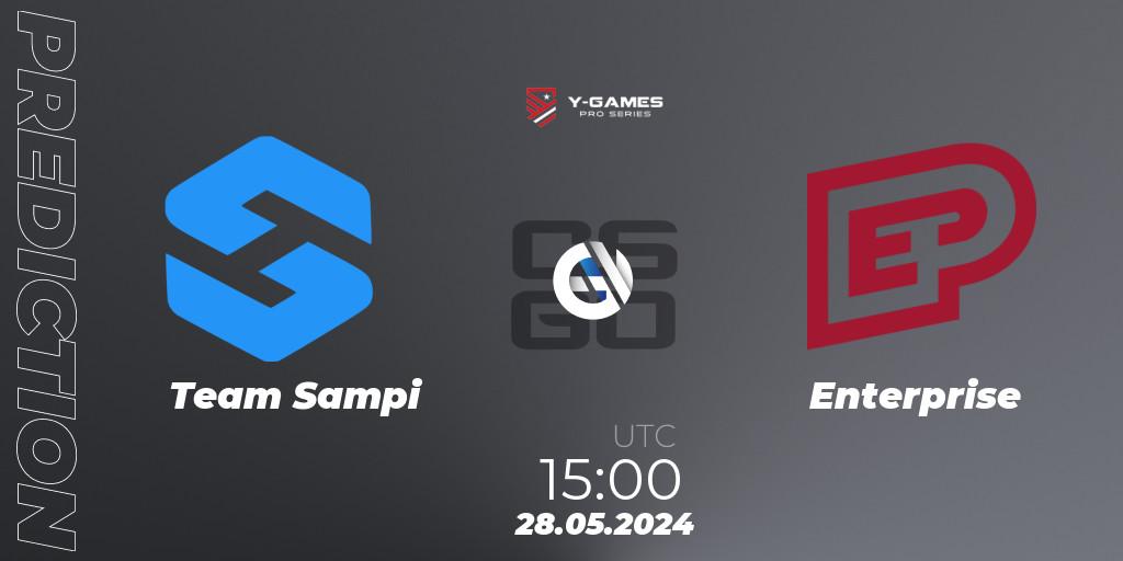 Prognoza Team Sampi - Enterprise. 28.05.2024 at 15:00, Counter-Strike (CS2), Y-Games PRO Series 2024