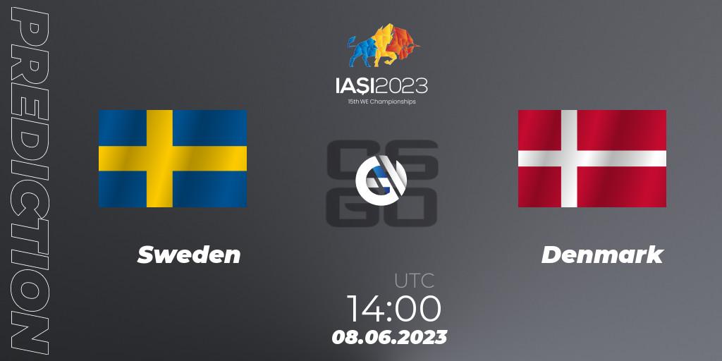 Prognoza Sweden - Denmark. 08.06.23, CS2 (CS:GO), IESF World Esports Championship 2023: Northern Europe Qualifier