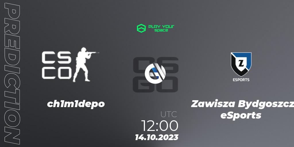 Prognoza ch1m1depo - Zawisza Bydgoszcz eSports. 14.10.2023 at 12:30, Counter-Strike (CS2), PYspace Cash Cup Finals