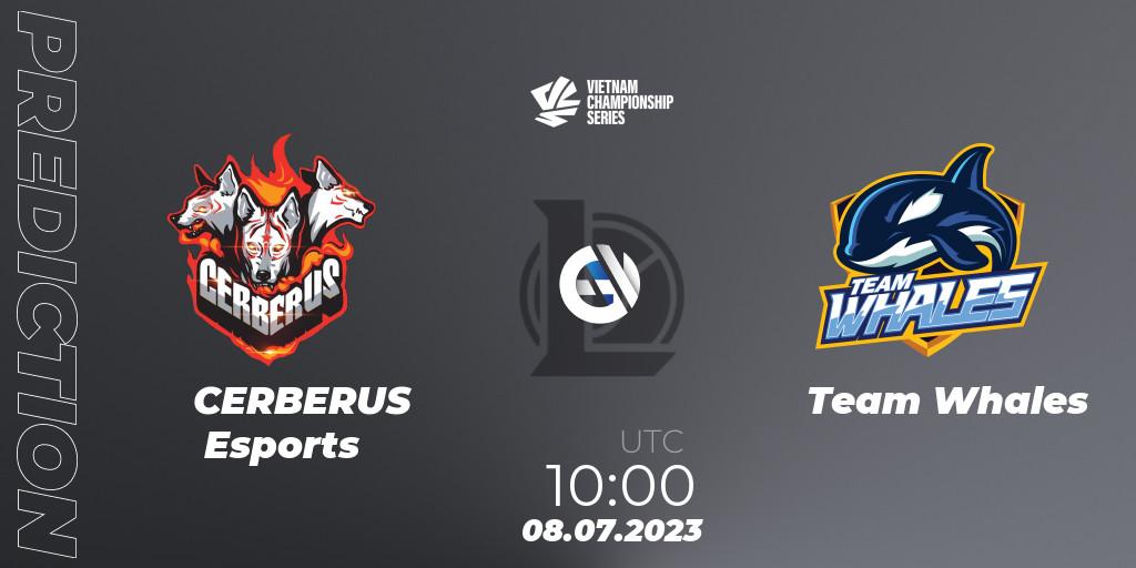Prognoza CERBERUS Esports - Team Whales. 08.07.23, LoL, VCS Dusk 2023
