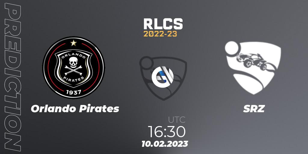 Prognoza Orlando Pirates - SRZ. 10.02.2023 at 16:30, Rocket League, RLCS 2022-23 - Winter: Sub-Saharan Africa Regional 2 - Winter Cup