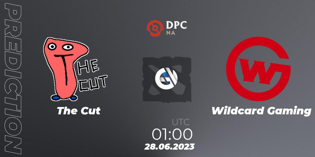 Prognoza The Cut - Wildcard Gaming. 28.06.23, Dota 2, DPC 2023 Tour 3: NA Division II (Lower)