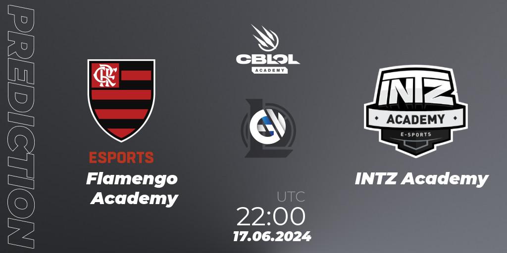 Prognoza Flamengo Academy - INTZ Academy. 17.06.2024 at 22:00, LoL, CBLOL Academy 2024