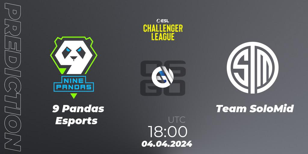 Prognoza 9 Pandas Esports - Team SoloMid. 04.04.24, CS2 (CS:GO), ESL Challenger League Season 47: Europe