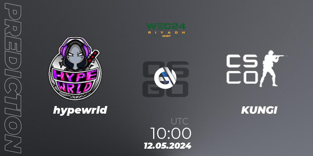 Prognoza hypewrld - KUNGI. 12.05.2024 at 10:00, Counter-Strike (CS2), IESF World Esports Championship 2024: Latvian Qualifier