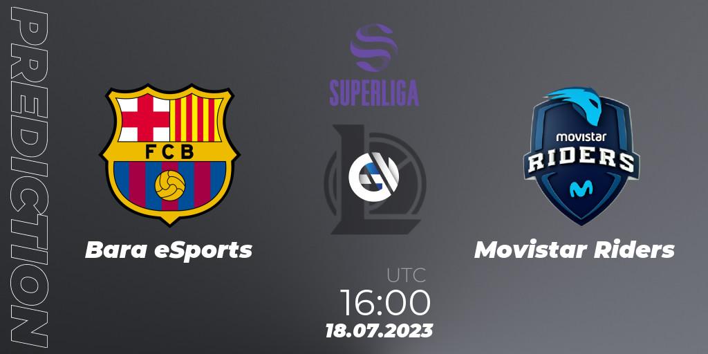 Prognoza Barça eSports - Movistar Riders. 18.07.2023 at 19:00, LoL, Superliga Summer 2023 - Group Stage