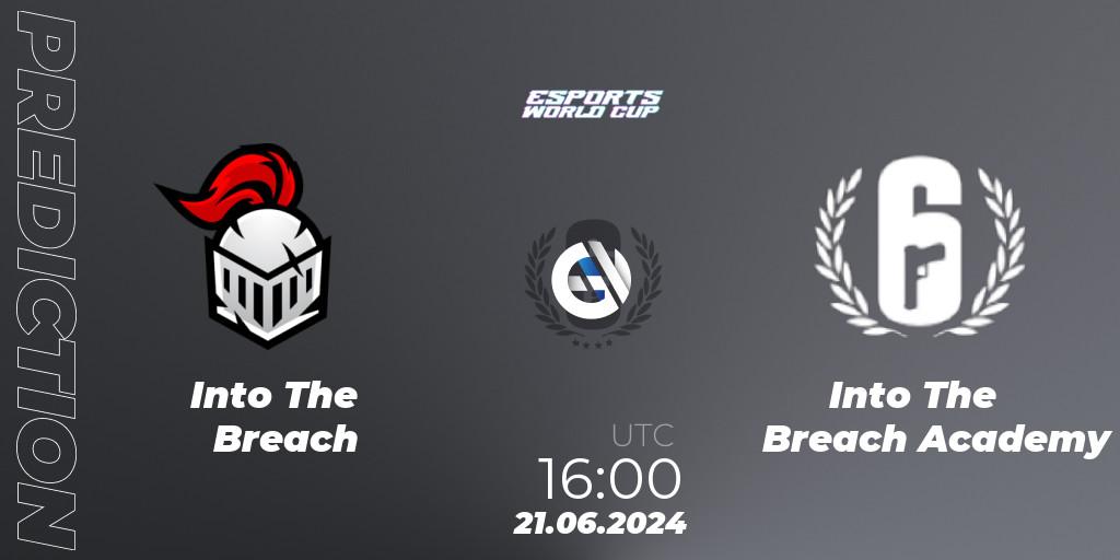 Prognoza Into The Breach - Into The Breach Academy. 21.06.2024 at 16:00, Rainbow Six, Esports World Cup 2024: Europe OQ